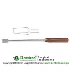 FiberGrip™ Dahmen Bone Osteotome Stainless Steel, 30 cm - 12" 20 mm